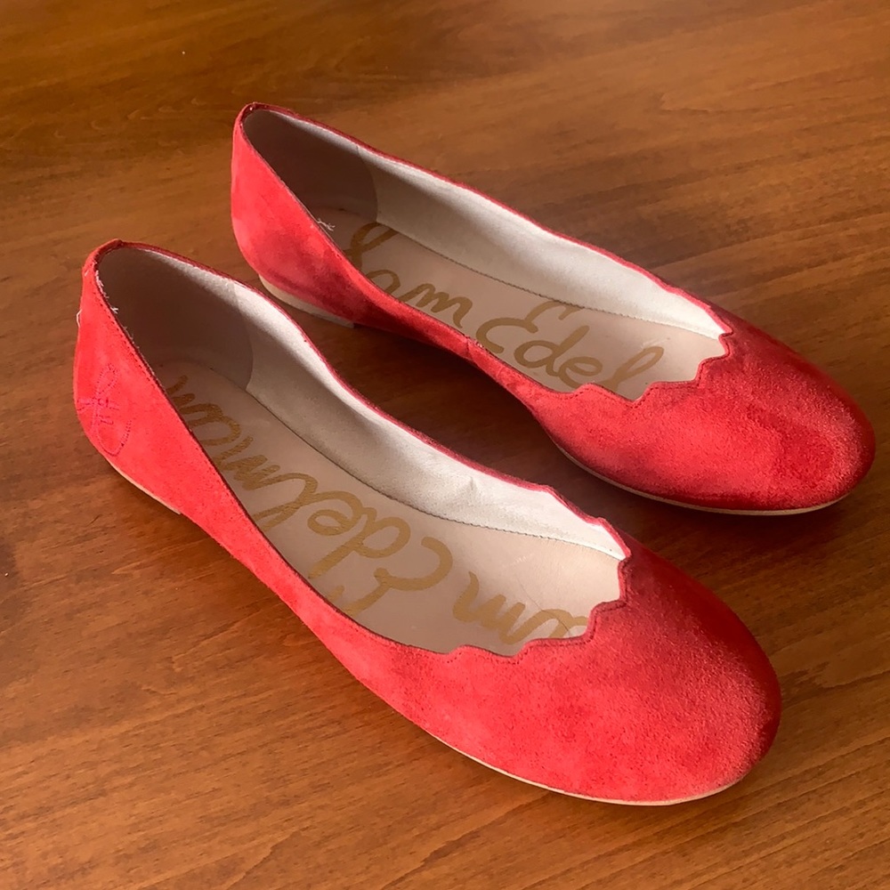 Sam Edelman Alaine Scalloped Topline Flats